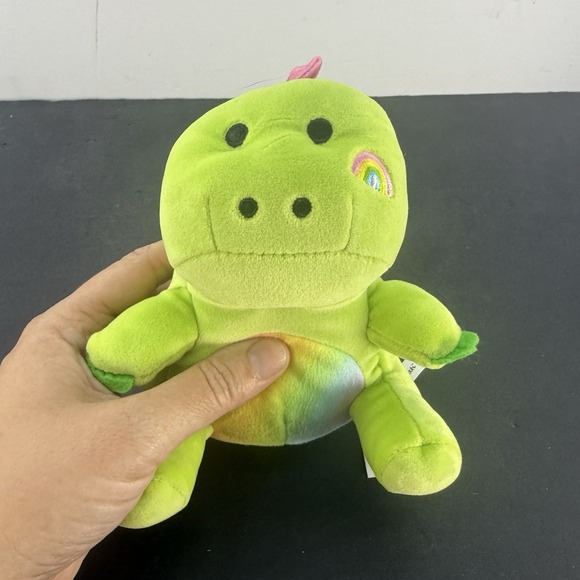 Moriah Elizabeth Other - Moriah Elizabeth Green PICKLE the DINOSAUR Color Splash Series 3 Plush 6"